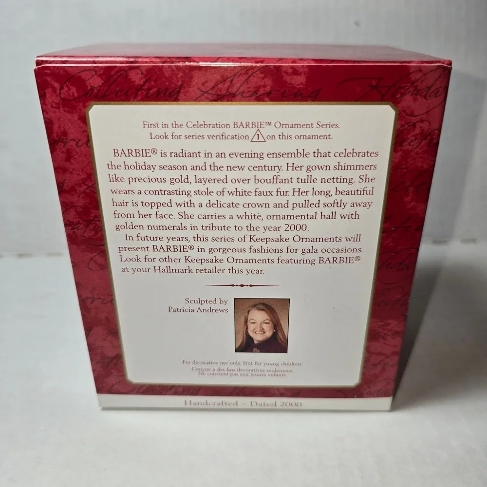 Hallmark Keepsake Celebration Barbie Doll Ornament Special 2000‎ Edition New!